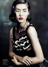 Liu Wen Для Vogue China сентябрь 2010
