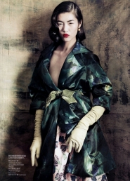 Liu Wen Для Vogue China сентябрь 2010