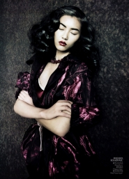 Liu Wen Для Vogue China сентябрь 2010