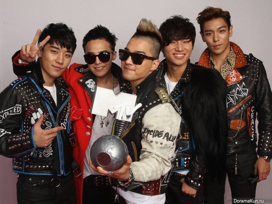 Big Bang на MTV EMA