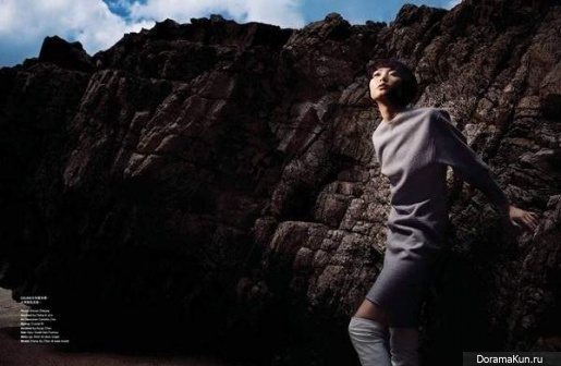 Zhang Xo Chao для Harper’s Bazaar July 2012