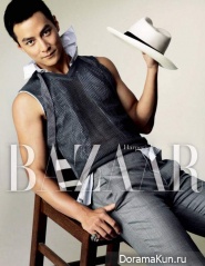 Vivian Hsu & Daniel Wu для Harper’s Bazaar China February 2010