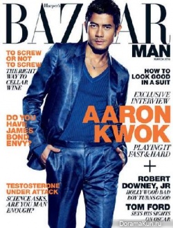 Aaron Kwok для Harper’s Bazaar Man Singapore March 2010