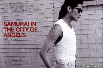 Akanishi Jin для Voge Girl Japan 2012