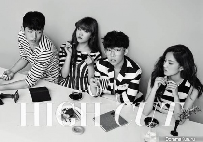 Akdong Musician, Nam Joo Hyuk and Lee Ha Eun для High Cut Vol.128