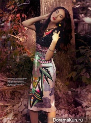 Charlene Yang для Elle Vietnam декабрь 2011