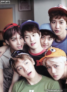 EXO для Die Jungs Photobook