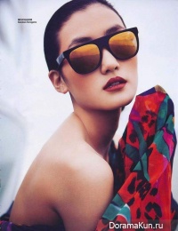 Lina Zhang для Marie Claire China январь 2012
