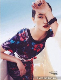 Lina Zhang для Marie Claire China январь 2012