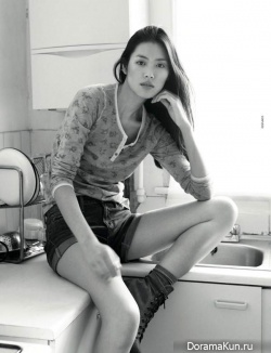 Liu Wen для Dazed & Confused December 2012