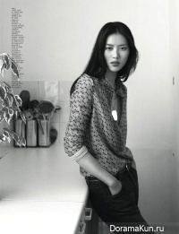 Liu Wen для Dazed & Confused December 2012