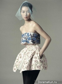 Liu Wen для Dazed & Confused December 2012