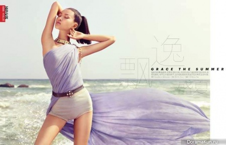 Tian Yi для Vogue China июль 2012