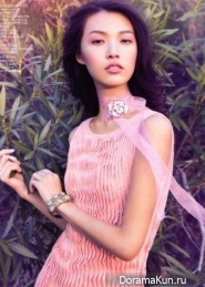 Tian Yi для Vogue China январь 2012