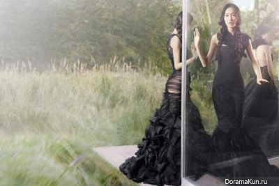 Ling Ling Kong,Tian Yi и Qin Shu Pei для Vera Wang весна-лето 2012