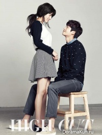 ZE:A Hyung Sik and Nam Ji Hyun для High Cut Vol.132