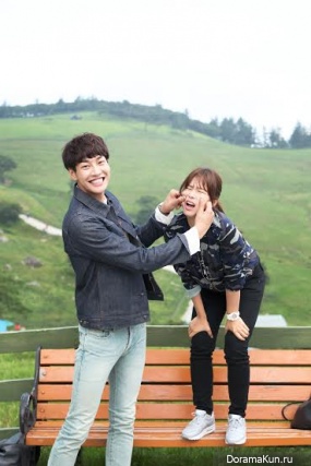 Kim Young Kwang and Kyung Soo Jin
