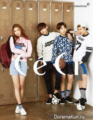 BTS & Kim Jin Kyung BTS & Kim Jin Kyung