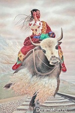 Wang Yi Guang - один из самых интересных и динамично развивающихся китайских художников Wang Yi Guang - один из самых интересных и динамично развивающихся китайских художников