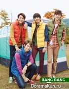 CNBlue и Kang Sora для Bang Bang Осень 2013