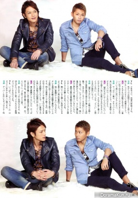 Tackey & Tsubasa для TV LIFE March 2014