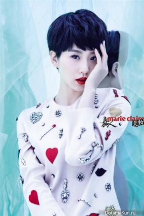 Liu Shi Shi для Marie Claire March 2014