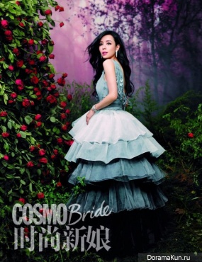 Jingchu Zhang для Cosmo Bride December 2013