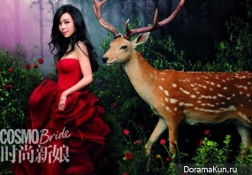 Jingchu Zhang для Cosmo Bride December 2013