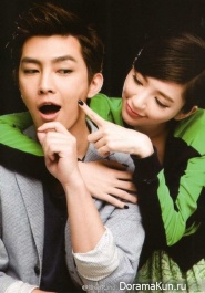 Aaron Yan и Guo Xue Fu для S-POP August 2013