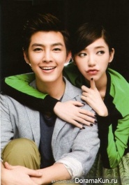Aaron Yan и Guo Xue Fu для S-POP August 2013