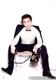 Aaron Yan и Guo Xue Fu для S-POP August 2013