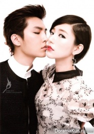 Aaron Yan и Guo Xue Fu для S-POP August 2013