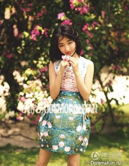 Zhou Dongyu для Cosmopolitan May 2014
