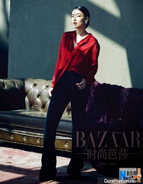 Shu Qi и Zhou Yun для Harper’s Bazaar November 2014