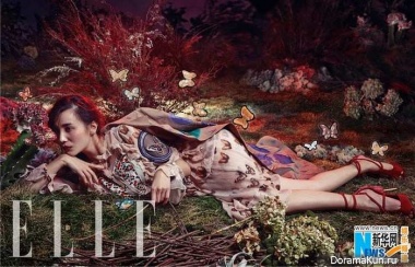 Song Jia для Elle November 2014