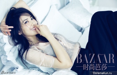 Gao Yuanyuan для Bazaar October 2014
