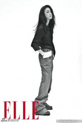 Tang Wei для Elle October 2014