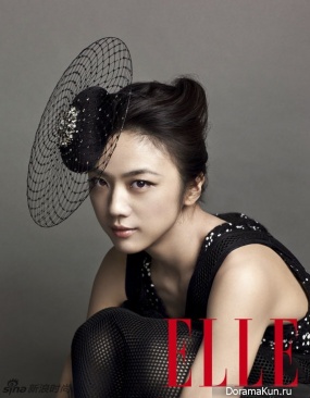 Tang Wei для Elle October 2014