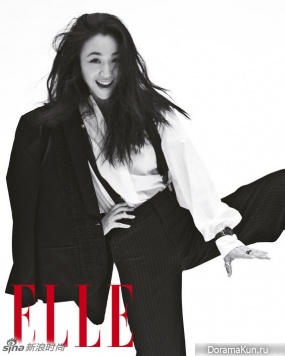 Tang Wei для Elle October 2014