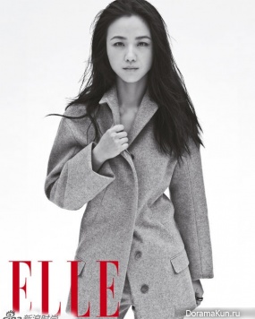 Tang Wei для Elle October 2014