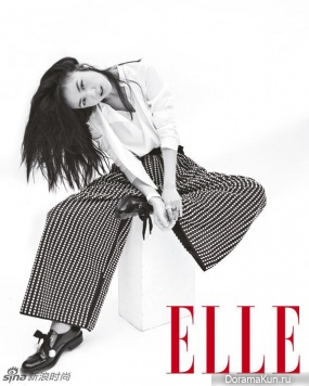 Tang Wei для Elle October 2014