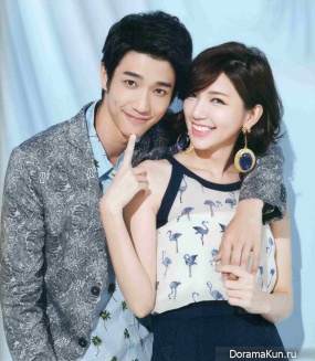 Jasper Liu и Guo Xue Fu для S-Pop July 2014