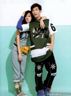 Aaron Yan и Beatrice Fang для S-Pop September 2014