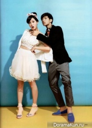 Aaron Yan и Beatrice Fang для S-Pop September 2014