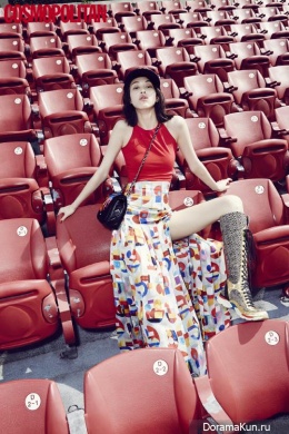 Kiko Mizuhara для Cosmopolitan October 2014