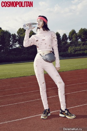 Kiko Mizuhara для Cosmopolitan October 2014