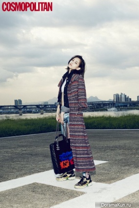 Kiko Mizuhara для Cosmopolitan October 2014