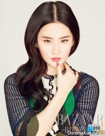 Liu Yifei для Harper’s Bazaar April 2015