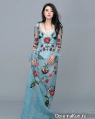 Gao Yuanyuan для Elle December 2015
