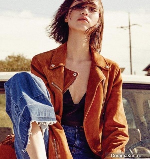 Kiko Mizuhara для Cosmopolitan November 2015